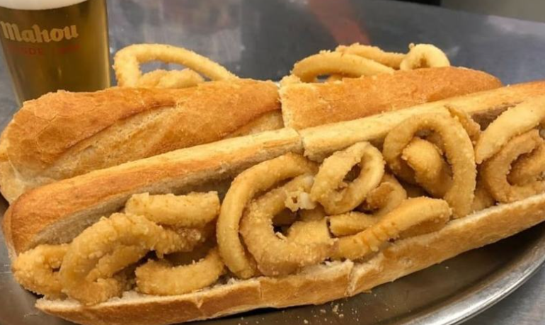 Bocata calamares
